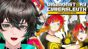 【Digimon Cyber Sleuth】VTuber Tries Digimon