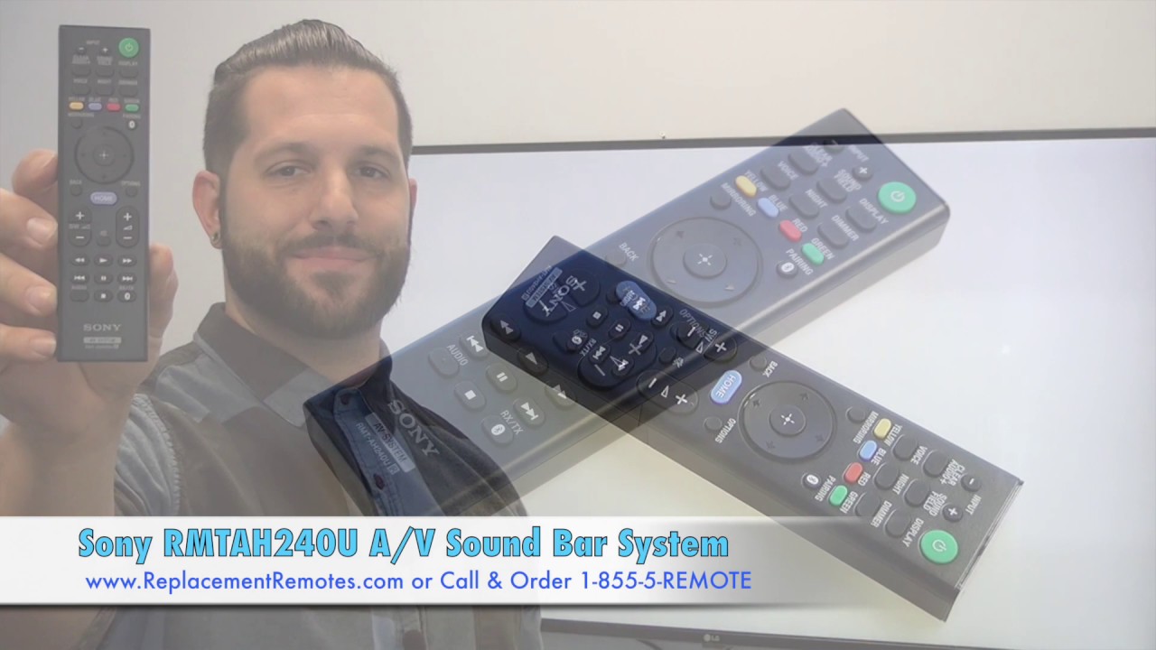 NUEVO ORIGINAL RMT-AH240E Para Sony Barra de Sonido Sistema AV Control
