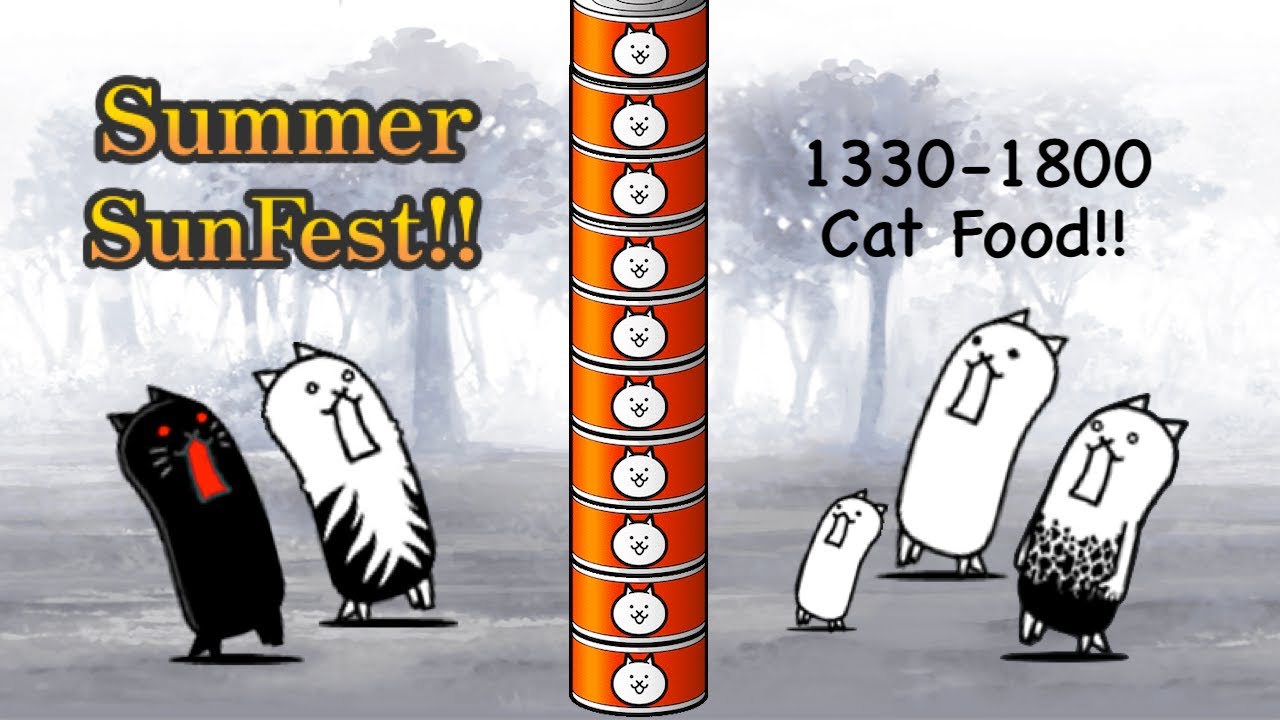 Battle Cats Cat Food Stack'em High, 82, 83 Mil DL, Lil Cat Scratchers