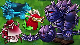 картинка: КОРОЛЕВСКИЕ ГИБРИДЫ ПРОТИВ ОБСИДИАНОВОГО ГАРГАНТЮА ► Plants vs. Zombies Fusion #30 ПвЗ | PvZ