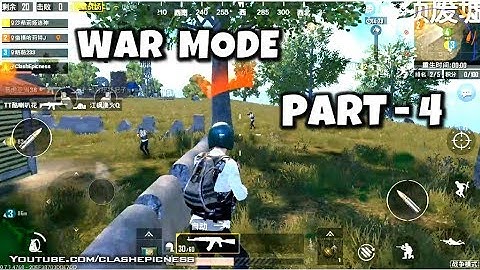 PUBG Mobile - Gameplay Walkthrough Part 4 - War Mode (iOS, Android)