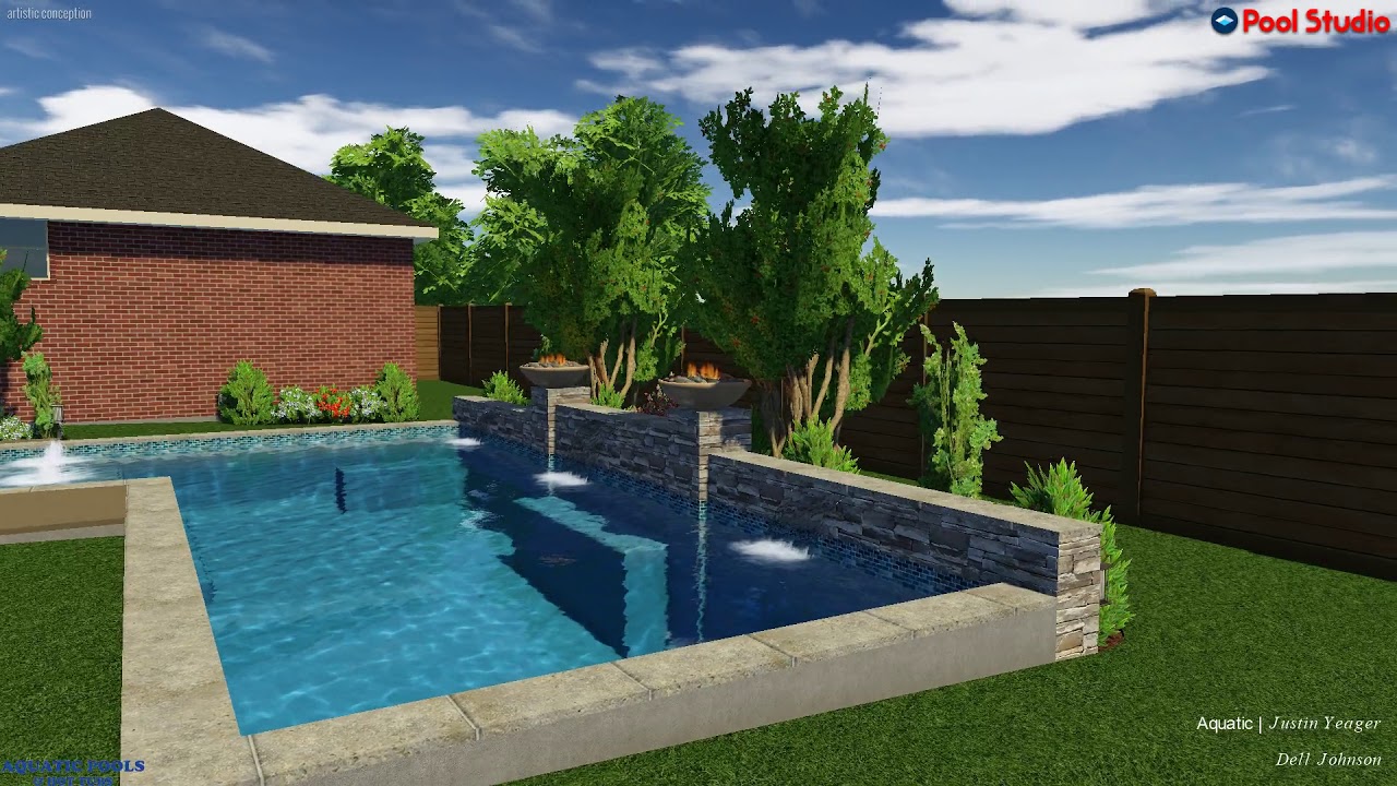 Pool Studio - 3D Swimming Pool Design Software - YouTube