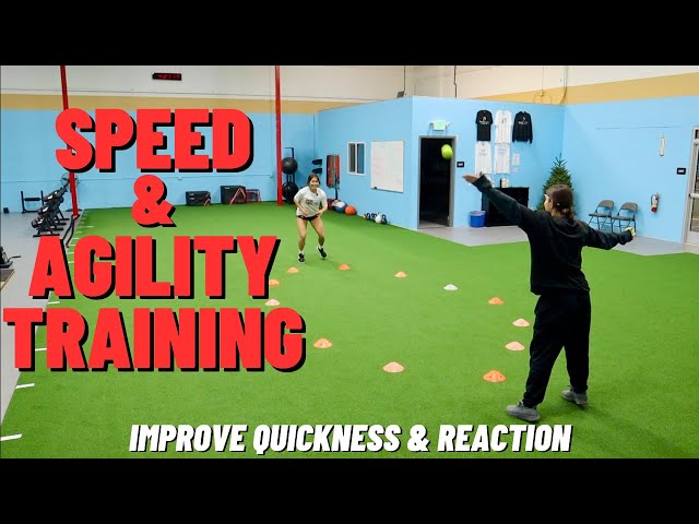 Speed And Agility Training For Quickness | Curved Sprint Speed