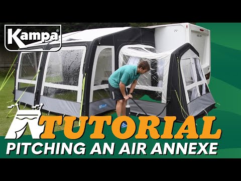 How to pitch an Inflatable Awning Annexe (Tutorial) Video