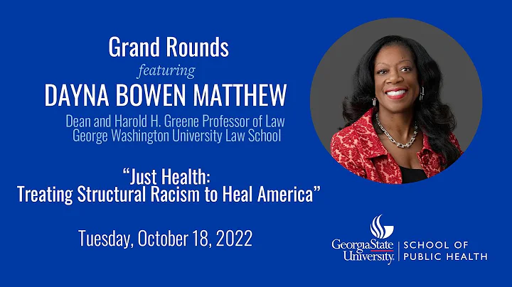 Fall 2022 Grand Rounds Lecture featuring Dayna Bow...