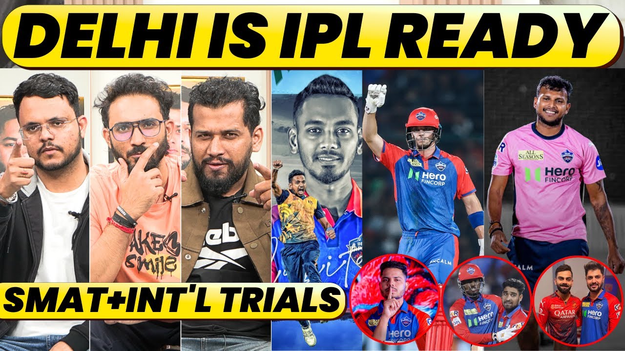 SMAT IPL AUDITIONS, DELHI CAPITALS ON THE RISE. STUBBS IN INDIA, CHAMEERA IN PAKISTAN. DC BLOOD ROCK