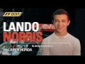 F1 2017 - McLaren Classic Cars Trailer mit Lando Norris