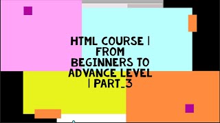HTML Course | From Beginners to Advance Level | Lecture 3(Doctype and Basic Layout)