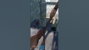 Countering a raid with a bow #rust #rustconsole #rustshorts #shorts