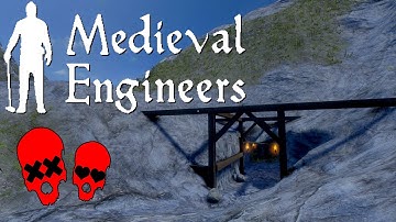 Monasteries/Mining | Building Vader Hall #12 | Medieval Engineers