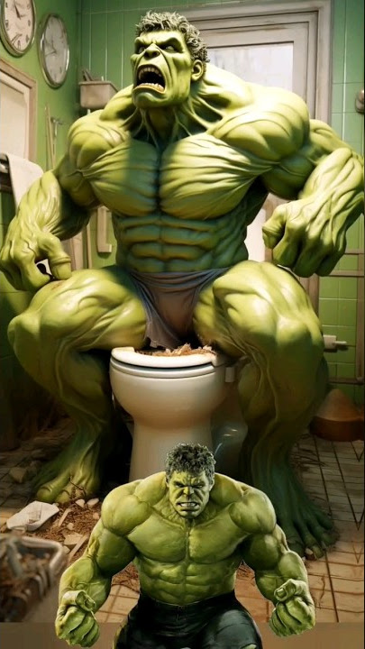 ⚡️ Avengers on toilet 😄 sings simpapa polyubila #avengers #marvel #viral #hulk #spiderman #shorts