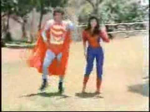 Lookie Here: Another Indian Superman Song, from the movie, "Dariya Dil" starring Govinda, And watch out for the girl dressed like Spider Woman