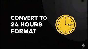 Convert AM/PM to 24-Hour Time in JavaScript (Handles 12 AM/PM Correctly!)