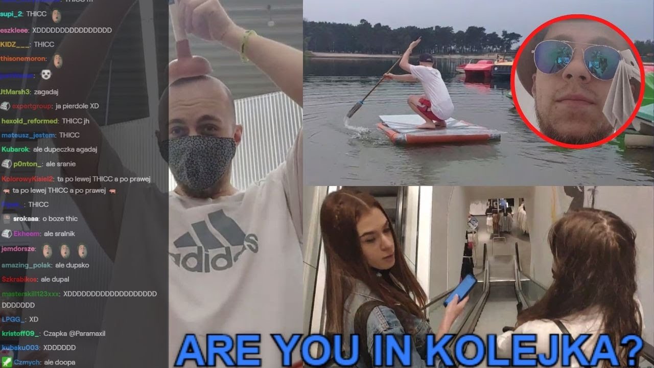 PARAMAXIL - PROJEKT ROWERKA WODNEGO! SZCZUR W KANAŁACH? OCHRONIARZ ROBIONY W CHUJA - NAJLEPSZE SHOTY