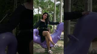 Velvet Dress Indoors & Outdoors #Shortsvideo #Shorts #Tights