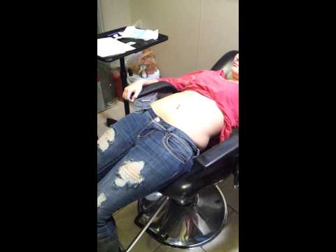 Double belly piercings!