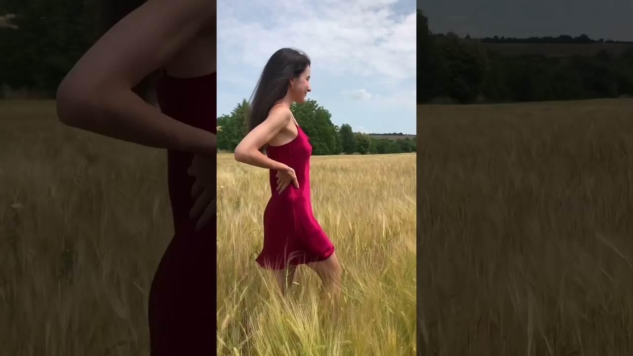 SILKSILKY -  Luxurious Wine-hued Pure Silk Slip Dress