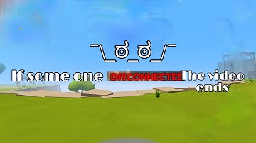 Rocket Royale If someone disconnect the video ends
