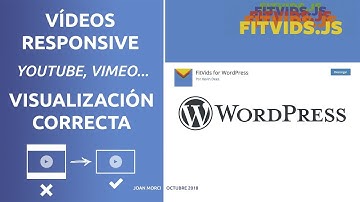 WordPress: hacer videos responsive (FitVids 👍)
