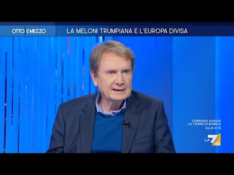 Video La Meloni trumpiana e l'Europa divisa - Otto e Mezzo - puntata del 8/12/2025