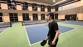 Michael Wu & Brendan Kim vs Michael Lee & Keung Inthachak Pickleball Doubles 1/15/2024