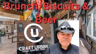 Brunch at Craft Urban in Aurora, Illinois with Pub Travels. Great Brunch Menu and selection of beer!