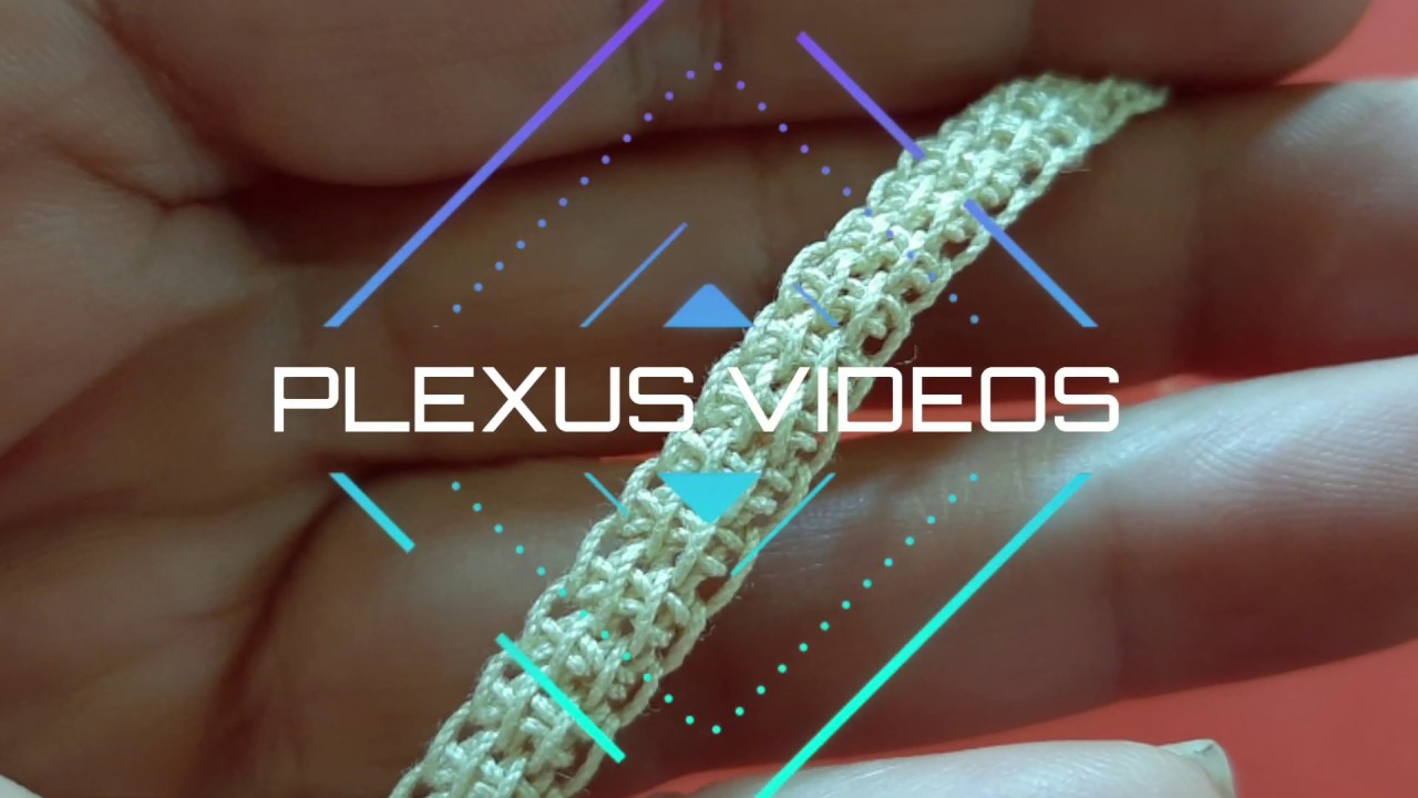 Κορδόνι\Βασική Τυνησιακή Πλέξη\Λασέ/Tutorial