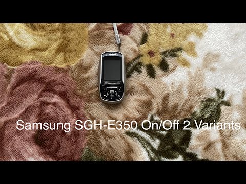 Samsung SGH-E350 On/Off 2 Variants