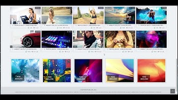 Template 9 - Color Scheme 3 (For Video Website)