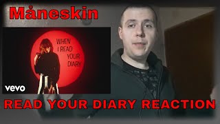 Måneskin - READ YOUR DIARY | Lyric Video | reaction