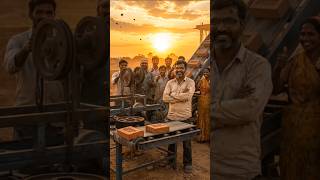 देसी जुगाड़ से बना शानदार ब्रिक मशीन 😲।#desijugaad #trending #ai #villageinnovation