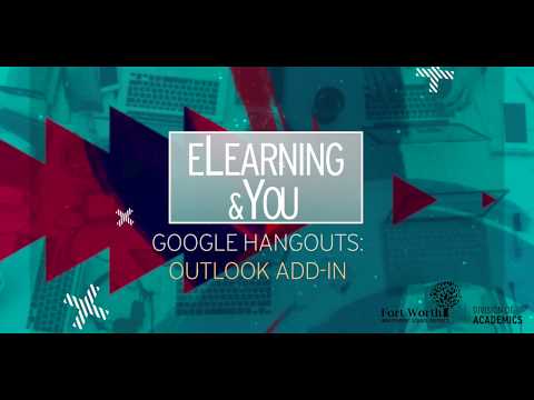 Video Google Hangout Meet Add In - youtube