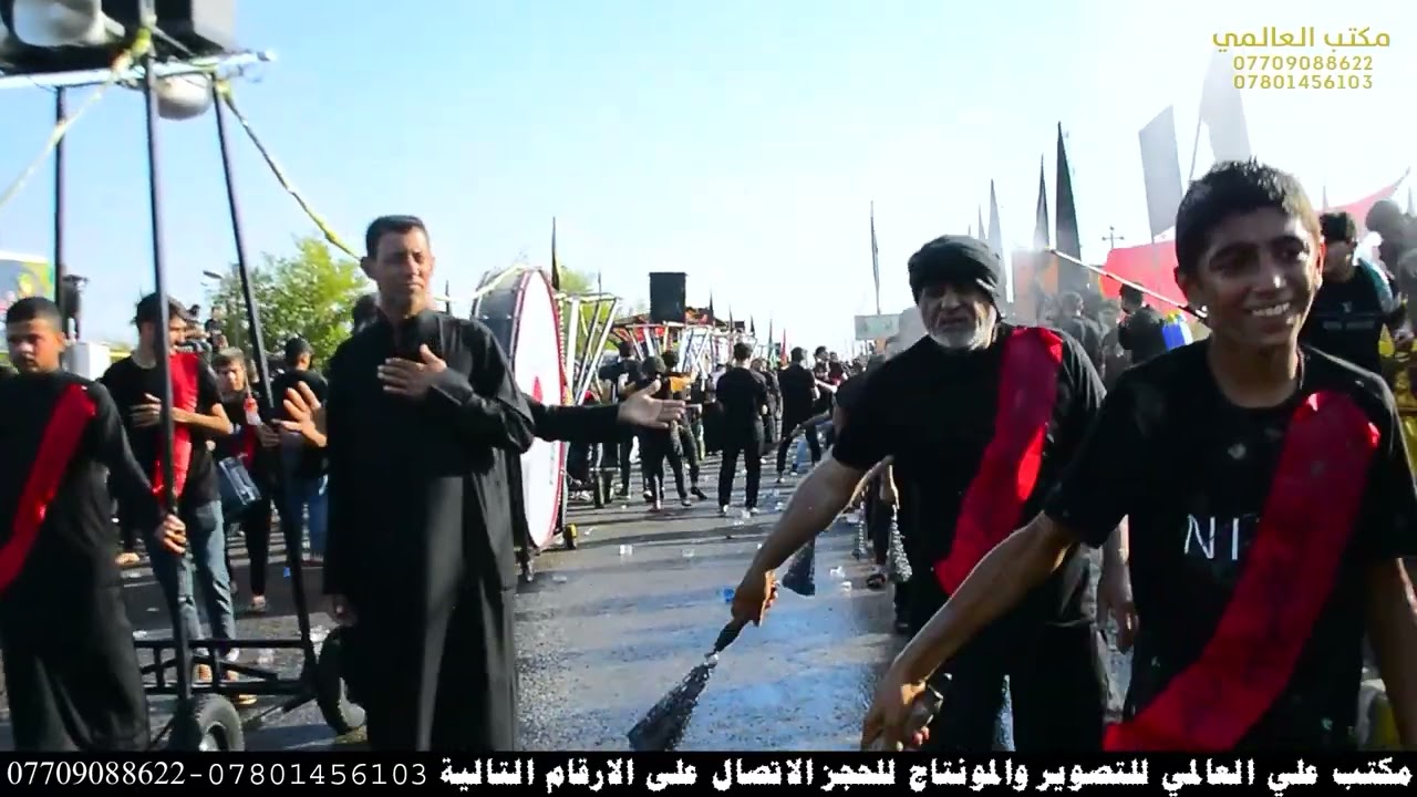 موكب زنجيل سيد الشهداء المجر الكبير حي المعلمين اليوم السابع ستشهاد الامام ابو الفضل العباس ع