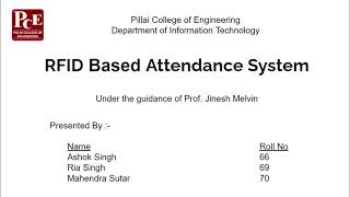 RFID Based Attendance System with Dashboard || Arduino IDE || PHP || Node MCU || RFID || MySQL