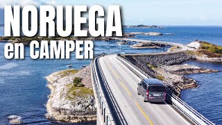 Ruta por NORUEGA en FURGONETA CAMPER  | Fiordos y Carreteras Noruegas ¿El MEJOR destino VANLIFE?