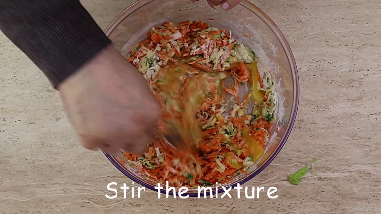 Quick and Crispy Vegetable Fritters YouTube