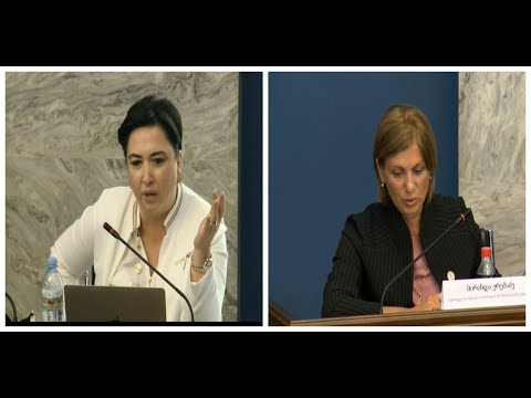 წარსულის სიმძიმეები გადევთ - ეკა ბესელიამ მოსამართლე მირანდა ერემაძეს პარლამენტში ვუიდეო აჩვენა