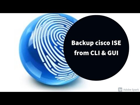 Cisco ISE (Identity Service Engine) Backup from CLI and GUI step by step Latest version 2022