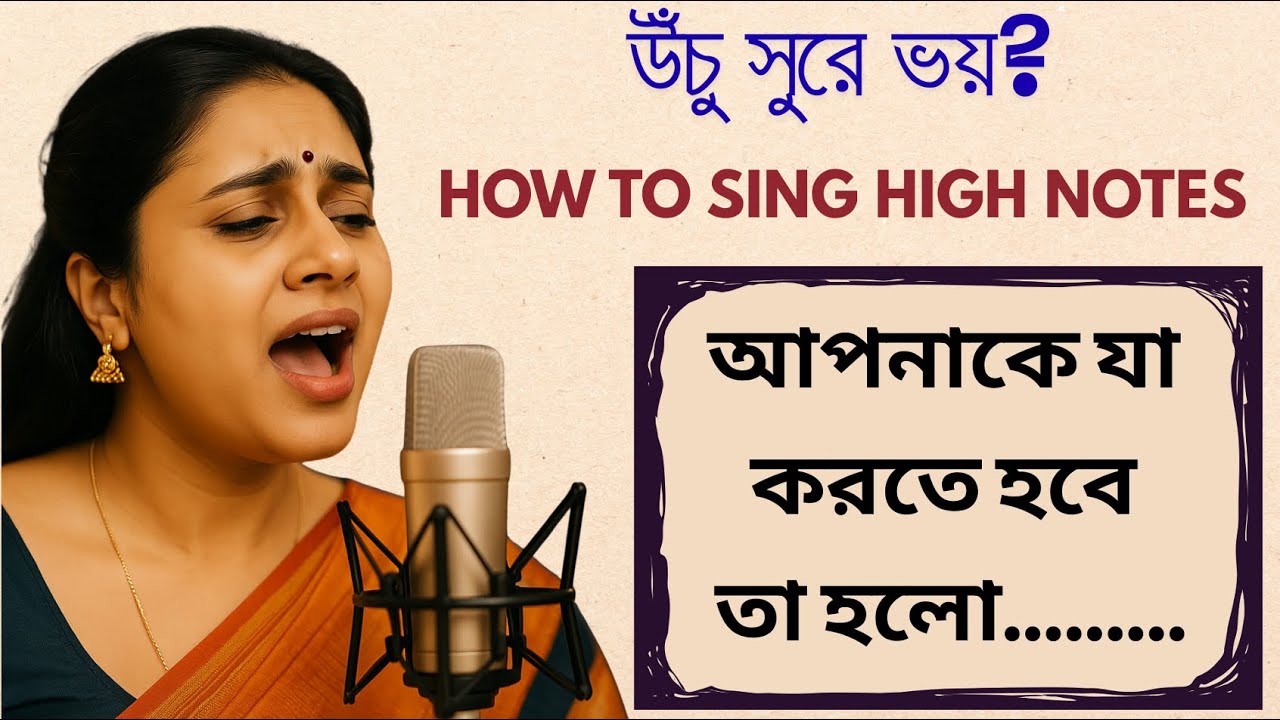 HOW TO SING HIGH NOTES ? একটাই Special Alankar দিয়ে গলার RANGE খুলে দিন!