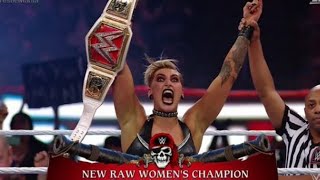 Asuka vs Rhea Ripley - Raw Women's Championship Match: WrestleMania 37