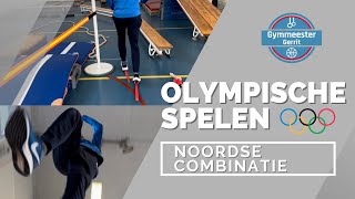 Olympische spelen - Noordse combinatie in de gymzaal