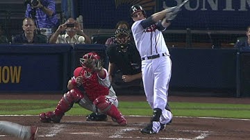 PHI@ATL: C. Johnson smacks two-run single to center