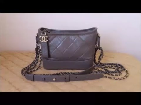Chanel Gabrielle Bag, Size Small : Review & What fits - YouTube