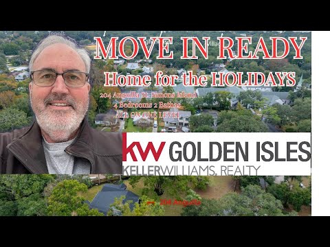 204 Anguilla Ave, St Simons Island, GA home video tour