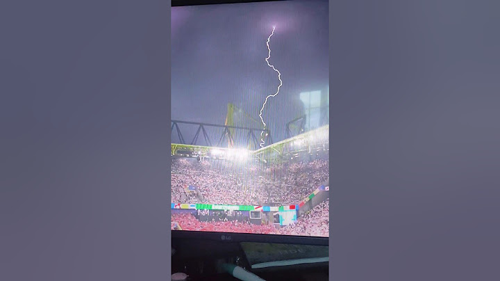 lightning strike Germany v Denmark #germany #denmark #lightning