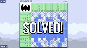 [GAMEPLAY] Picross touch - 15x15 | Level 32