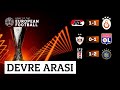 Beşiktaş &amp; Maccabi Tel Aviv, AZ &amp; Galatasaray ve Karabag &amp; Lyon DEVRE ARASI YAYINDAYIZ!