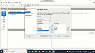 How to Create Database Table Using Wizard in LibreOffice Base