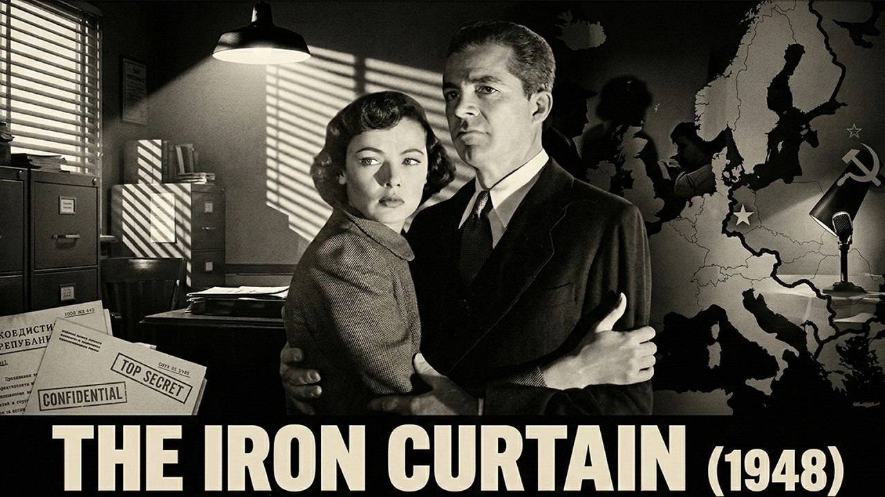 The Iron Curtain (1948) - A Secret Worth Dying For | The Best Classic Films Series #1080p