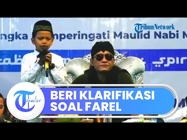 Klarifikasi Gus Miftah soal Tuduhan Intervensi Agama Kepercayaan Farel Prayoga class=